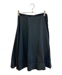 tricot COMME des GARCONS（トリココムデギャルソン）の古着「ラップスカート」｜ブラック