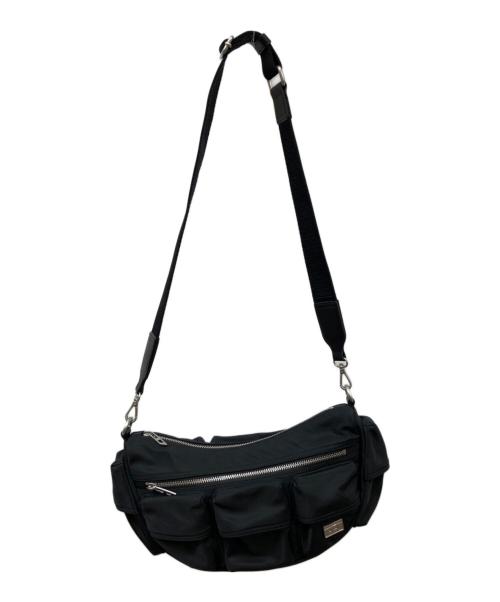 DIESEL（ディーゼル）DIESEL (ディーゼル) MULTI-PKTS SHOULDER BAG ブラックの古着・服飾アイテム