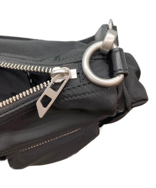 DIESEL（ディーゼル）DIESEL (ディーゼル) MULTI-PKTS SHOULDER BAG ブラックの古着・服飾アイテム