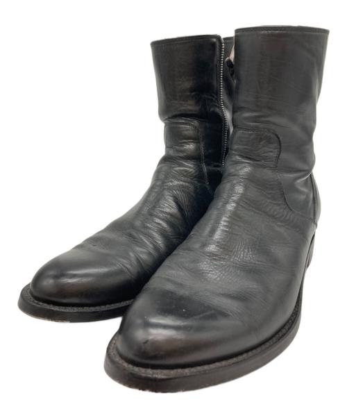 LUCCHESE（ルケーシー）LUCCHESE (ルケーシー) サイドジップブーツ ブラック サイズ:10の古着・服飾アイテム
