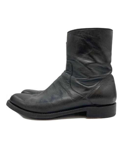 LUCCHESE（ルケーシー）LUCCHESE (ルケーシー) サイドジップブーツ ブラック サイズ:10の古着・服飾アイテム