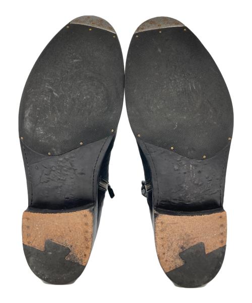 LUCCHESE（ルケーシー）LUCCHESE (ルケーシー) サイドジップブーツ ブラック サイズ:10の古着・服飾アイテム