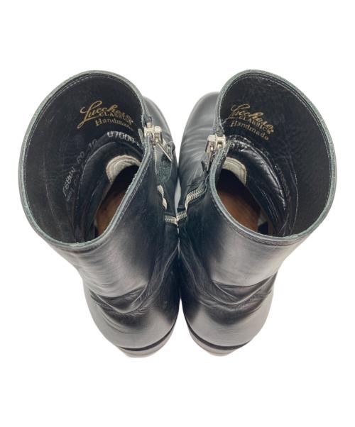 LUCCHESE（ルケーシー）LUCCHESE (ルケーシー) サイドジップブーツ ブラック サイズ:10の古着・服飾アイテム