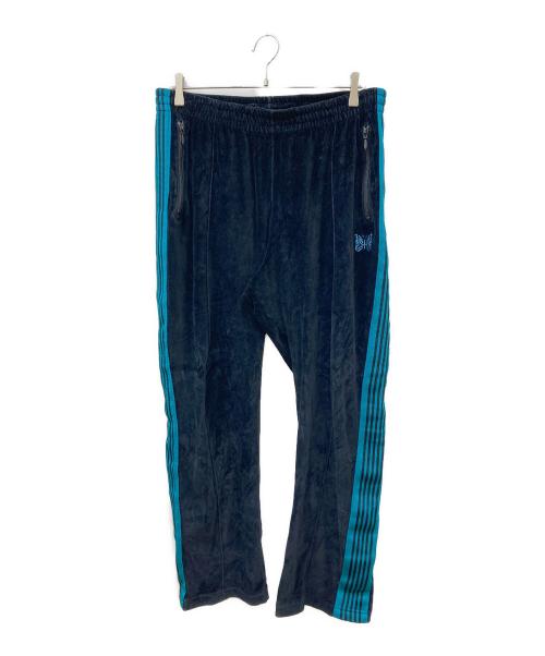 Needles（ニードルズ）Needles (ニードルズ) Narrow Track Pant Velour ブラック サイズ:Ⅼの古着・服飾アイテム