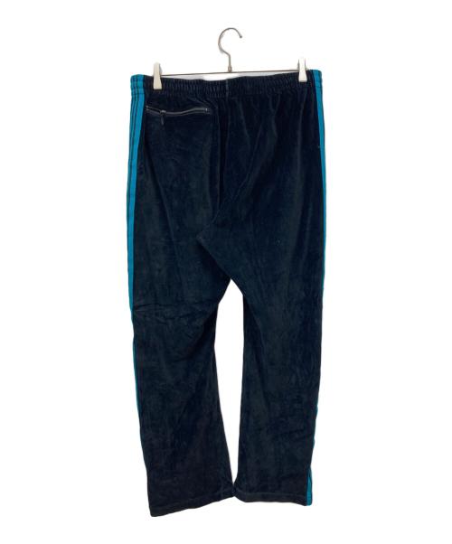 Needles（ニードルズ）Needles (ニードルズ) Narrow Track Pant Velour ブラック サイズ:Ⅼの古着・服飾アイテム