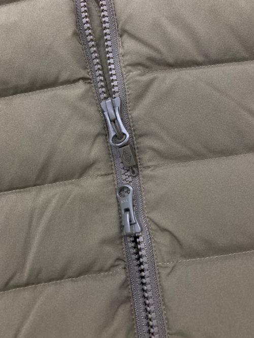 DANTON（ダントン）DANTON (ダントン) フード付きミドルダウンジャケット カーキ サイズ:Ｓの古着・服飾アイテム