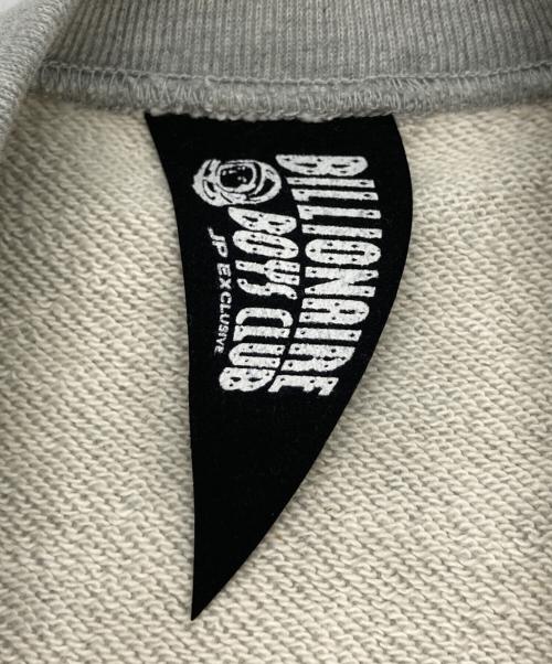 BILLIONAIRE BOYS CLUB（ビリオネアボーイズクラブ）BILLIONAIRE BOYS CLUB (ビリオネアボーイズクラブ) BOUNTY HUNTER (バウンティハンター) ボーンプリントスウェット グレー サイズ:Ⅼの古着・服飾アイテム