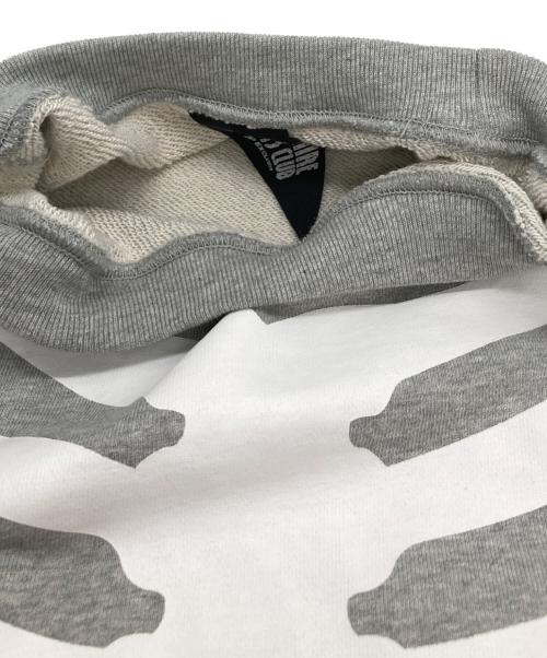 BILLIONAIRE BOYS CLUB（ビリオネアボーイズクラブ）BILLIONAIRE BOYS CLUB (ビリオネアボーイズクラブ) BOUNTY HUNTER (バウンティハンター) ボーンプリントスウェット グレー サイズ:Ⅼの古着・服飾アイテム