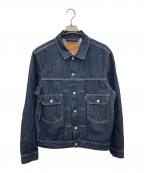 LEVI'S PReMIUMリーバイス プレミアム）の古着「TYPE 2 TRUCKERデニムジャケット」｜濃紺