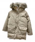 THE NORTHFACE PURPLELABELザ・ノースフェイス パープルレーベル）の古着「65/35  Long Serow /ダウンジャケット」｜ベージュ