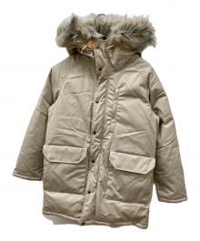 THE NORTHFACE PURPLELABEL（ザ・ノースフェイス パープルレーベル）の古着「65/35  Long Serow /ダウンジャケット」｜ベージュ