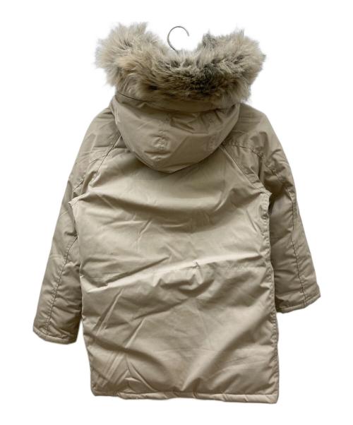THE NORTHFACE PURPLELABEL（ザ・ノースフェイス パープルレーベル）THE NORTHFACE PURPLELABEL (ザ・ノースフェイス パープルレーベル) 65/35  Long Serow /ダウンジャケット ベージュ サイズ:WSの古着・服飾アイテム