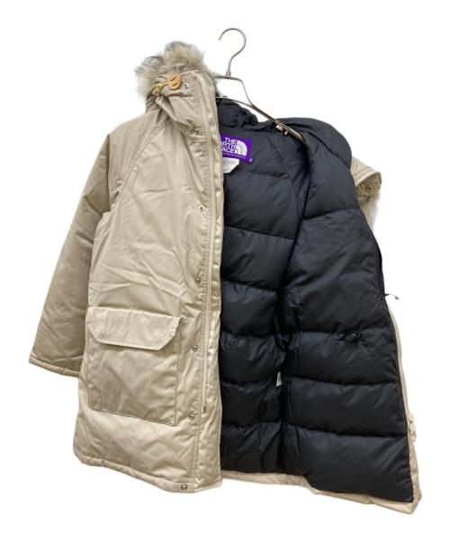 THE NORTHFACE PURPLELABEL（ザ・ノースフェイス パープルレーベル）THE NORTHFACE PURPLELABEL (ザ・ノースフェイス パープルレーベル) 65/35  Long Serow /ダウンジャケット ベージュ サイズ:WSの古着・服飾アイテム