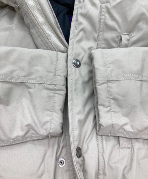 THE NORTHFACE PURPLELABEL（ザ・ノースフェイス パープルレーベル）THE NORTHFACE PURPLELABEL (ザ・ノースフェイス パープルレーベル) 65/35  Long Serow /ダウンジャケット ベージュ サイズ:WSの古着・服飾アイテム