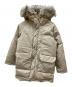 THE NORTHFACE PURPLELABEL（ザ・ノースフェイス パープルレーベル）の古着「65/35  Long Serow /ダウンジャケット」｜ベージュ