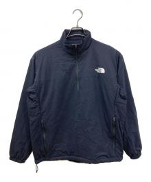 THE NORTH FACE（ザ ノース フェイス）の古着「ハーフジップPOジャケット」｜ブラック