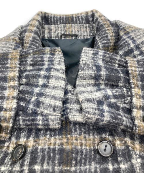 Max Mara Studio（マックスマーラ ストゥディオ）MAX MARA STUDIO (マックスマーラ ストゥディオ) ビッグカラーコート ネイビー サイズ:Ⅼの古着・服飾アイテム