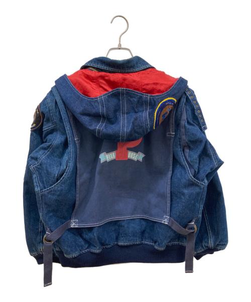 PINK HOUSE（ピンクハウス）PINK HOUSE (ピンクハウス) デニムジャケット インディゴ サイズ:‐の古着・服飾アイテム