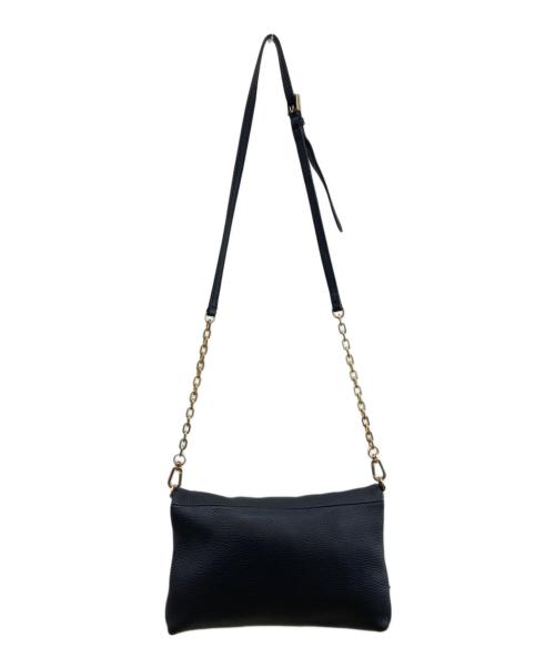 TORY BURCH（トリーバーチ）TORY BURCH (トリーバーチ) レザーショルダーバッグ ブラック サイズ:-の古着・服飾アイテム