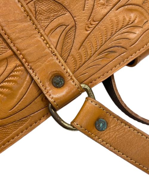Carving Tribes（カービングトライブス）CARVING TRIBES (カービングトライブス) トートバッグ ブラウンの古着・服飾アイテム