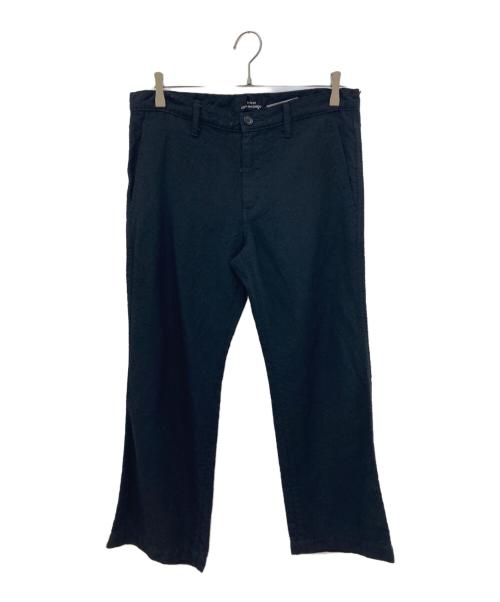 tricot COMME des GARCONS（トリココムデギャルソン）tricot COMME des GARCONS (トリココムデギャルソン) 縮絨フレアパンツ ブラック サイズ:Sの古着・服飾アイテム