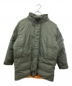 WILD THINGS×AVIREXワイルドシングス×アヴィレックス）の古着「モンスターパーカー」｜カーキ