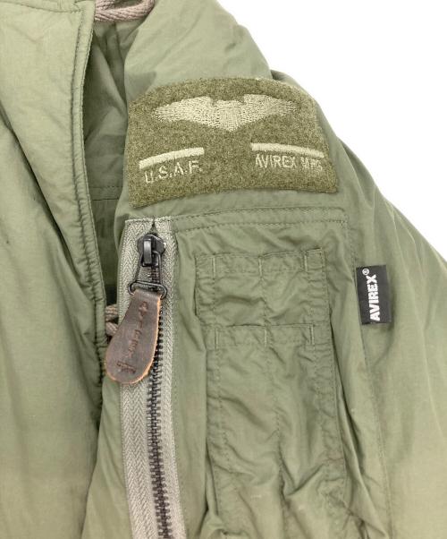 WILD THINGS（ワイルドシングス）WILD THINGS (ワイルドシングス) AVIREX (アヴィレックス) モンスターパーカー カーキ サイズ:Ⅿの古着・服飾アイテム