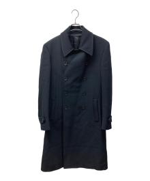 DOLCE & GABBANA（ドルチェ＆ガッバーナ）の古着「ダブルチェスターコート」｜ブラック