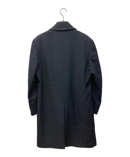 DOLCE & GABBANA（ドルチェ＆ガッバーナ）DOLCE & GABBANA (ドルチェ＆ガッバーナ) ダブルチェスターコート ブラック サイズ:36の古着・服飾アイテム