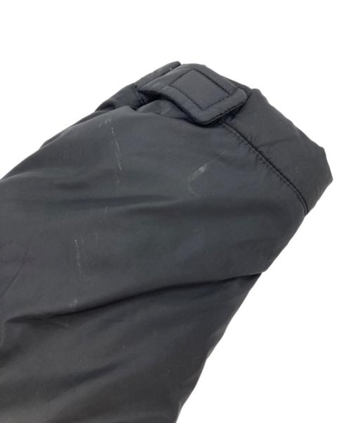 BURBERRY BLACK LABEL（バーバリーブラックレーベル）BURBERRY BLACK LABEL (バーバリーブラックレーベル) 裏ノヴァチェックダウンコート ブラック サイズ:Ⅼの古着・服飾アイテム