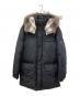 BURBERRY BLACK LABEL (バーバリーブラックレーベル) 裏ノヴァチェックダウンコート ブラック サイズ:Ⅼ：18000円