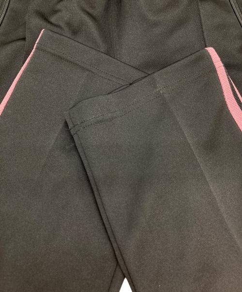 Needles（ニードルズ）Needles (ニードルズ) Narrow Track Pant Poly Smooth/トラックパンツ ブラック×ピンク サイズ:XSの古着・服飾アイテム