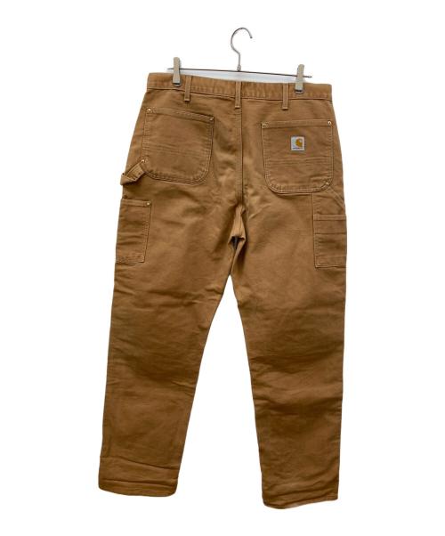 CarHartt（カーハート）CarHartt (カーハート) ダブルニーペインターパンツ ブラウン サイズ:W36の古着・服飾アイテム
