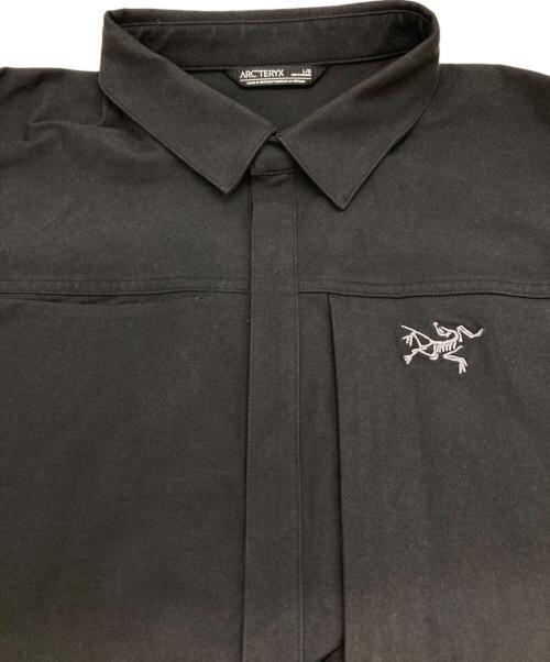 ARC'TERYX（アークテリクス）ARC'TERYX (アークテリクス) CRONIN COTTON OVERSHIRT ブラック サイズ:Ⅼの古着・服飾アイテム