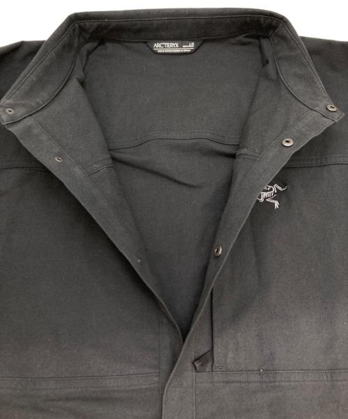 ARC'TERYX（アークテリクス）ARC'TERYX (アークテリクス) CRONIN COTTON OVERSHIRT ブラック サイズ:Ⅼの古着・服飾アイテム
