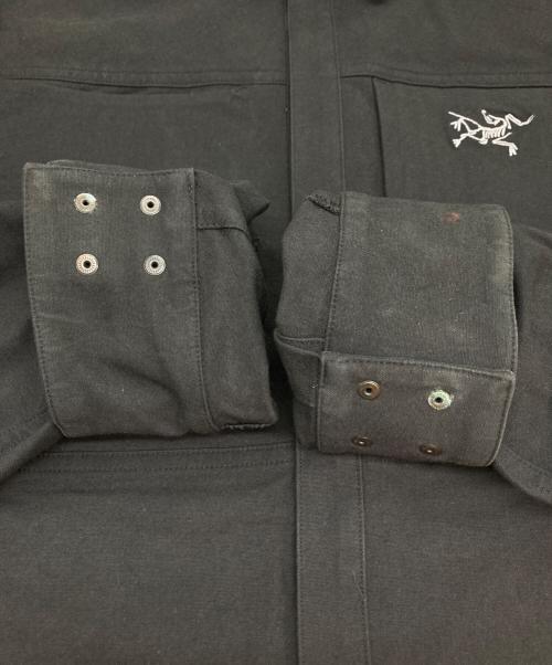 ARC'TERYX（アークテリクス）ARC'TERYX (アークテリクス) CRONIN COTTON OVERSHIRT ブラック サイズ:Ⅼの古着・服飾アイテム