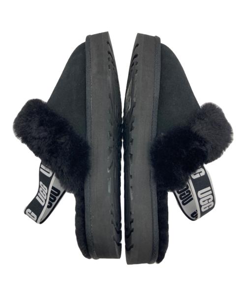 UGG（アグ）UGG (アグ) Funkette/ムートンサンダル ブラック サイズ:23.5㎝の古着・服飾アイテム
