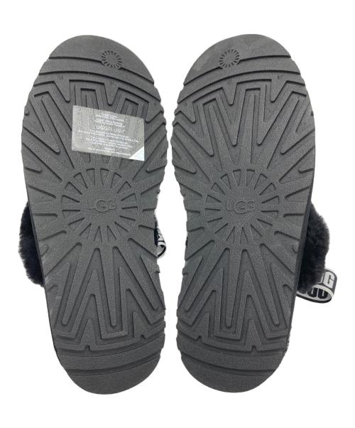 UGG（アグ）UGG (アグ) Funkette/ムートンサンダル ブラック サイズ:23.5㎝の古着・服飾アイテム