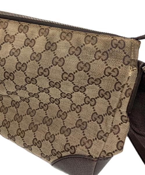 GUCCI（グッチ）GUCCI (グッチ) GGキャンバスショルダーバッグの古着・服飾アイテム