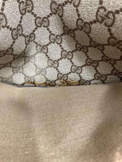 GUCCI（グッチ）GUCCI (グッチ) GGトートバッグ ブラウンの古着・服飾アイテム