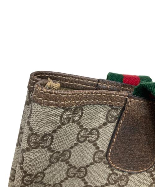 GUCCI（グッチ）GUCCI (グッチ) GGトートバッグ ブラウンの古着・服飾アイテム