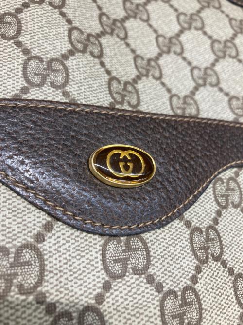 GUCCI（グッチ）GUCCI (グッチ) GGトートバッグ ブラウンの古着・服飾アイテム
