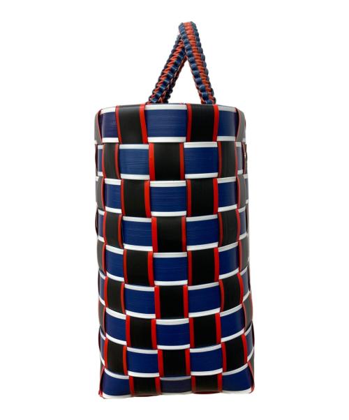 MARNI（マルニ）MARNI (マルニ) テープバスケット ネイビーの古着・服飾アイテム