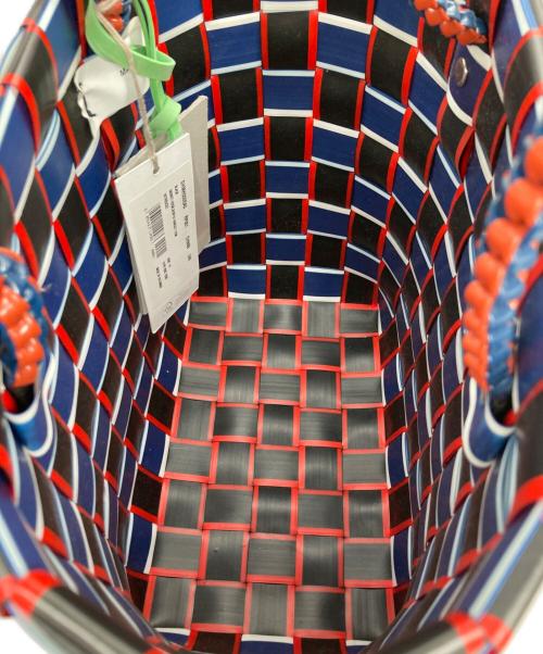 MARNI（マルニ）MARNI (マルニ) テープバスケット ネイビーの古着・服飾アイテム