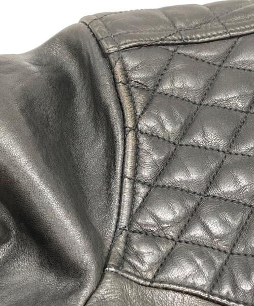 ALL SAINTS（オールセインツ）ALL SAINTS (オールセインツ) CONROY LEATHER BIKER JACKET/ラムレザージャケット ブラック サイズ:Ｓの古着・服飾アイテム