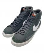 NIKEナイキ）の古着「blazer mid 77 bntg(ブレーザー ミッド ナナジュウナナ ビンテージ )」｜ブラック