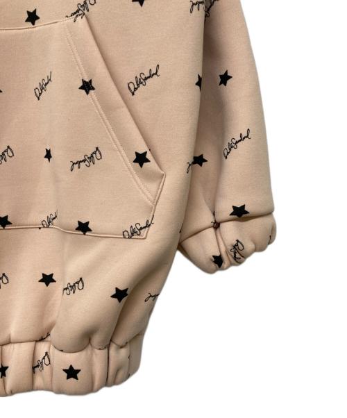 DOUBLE STANDARD CLOTHING（ダブルスタンダードクロージング）DOUBLE STANDARD CLOTHING (ダブルスタンダードクロージング) オリジナルダンボールプリントフーディ ベージュ サイズ:36の古着・服飾アイテム