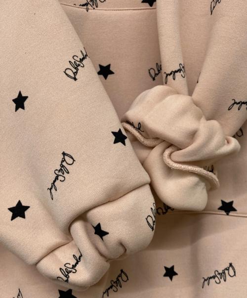 DOUBLE STANDARD CLOTHING（ダブルスタンダードクロージング）DOUBLE STANDARD CLOTHING (ダブルスタンダードクロージング) オリジナルダンボールプリントフーディ ベージュ サイズ:36の古着・服飾アイテム