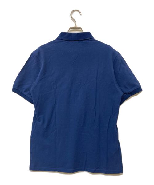 THOM BROWNE. NEW YORK（トムブラウン ニューヨーク）THOM BROWNE. NEW YORK (トムブラウンニューヨーク) トリコロールポロシャツ ネイビー サイズ:3の古着・服飾アイテム