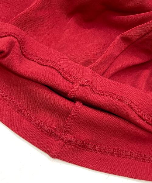 JOHN LAWRENCE SULLIVAN（ジョン ローレンス サリバン）JOHN LAWRENCE SULLIVAN (ジョン ローレンス サリバン) COTTON JERSEY TURTLE NECK TOP(コットン ジャージー タートル ネック トップ) レッド サイズ:SIZESの古着・服飾アイテム